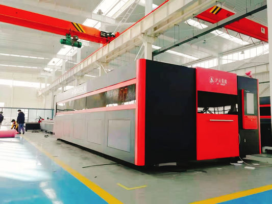 Precitec Laserkopf 1000W-25000W CNC-Faserlaserschneidemaschine für die Verarbeitung von Metallblechen