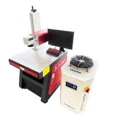 10W 20W 30W 50W Lasergraviermaschine für Metallplatten, gesteuert durch Cypcut-System