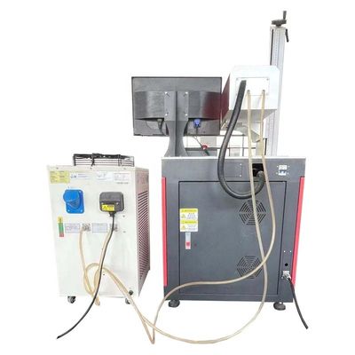 10W 20W 30W 50W Lasergraviermaschine für Metallplatten, gesteuert durch Cypcut-System