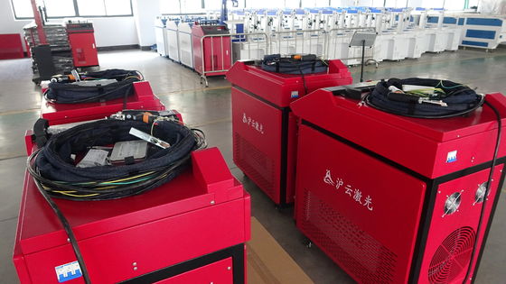 1000W 1500W 2000W 3000W tragbare Handheld-Faserlaserschweißmaschine für Industriezwecke