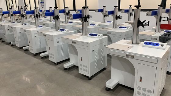 Lasergraviermaschine 30w 50w für die Markierung von Logos auf Metall und Nichtmetall