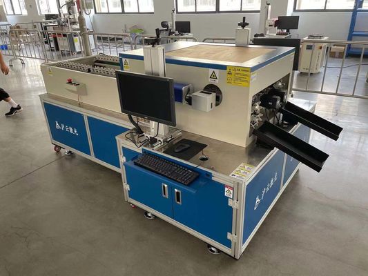 Cypcut-Steuerungssystem 30W Split-Fiber-Laser-Markierungsmaschine zum Gravieren von Metallschmuck