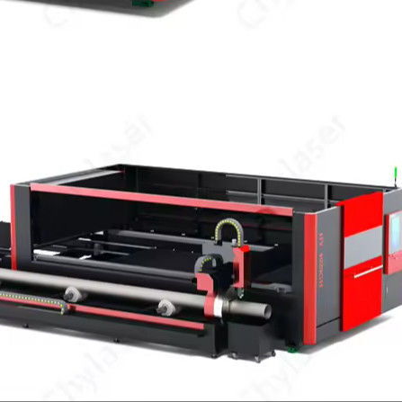 Schnittmaschine für Edelstahlröhrchen zur Integration von Metallplatten und Rohren mit Laser